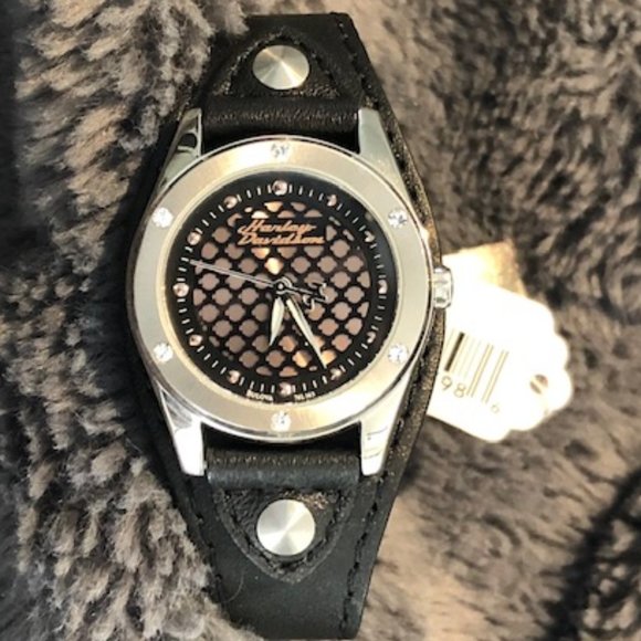 HARLEY DAVIDSON LADIES BULOVA WATCH - Picture 1 of 5